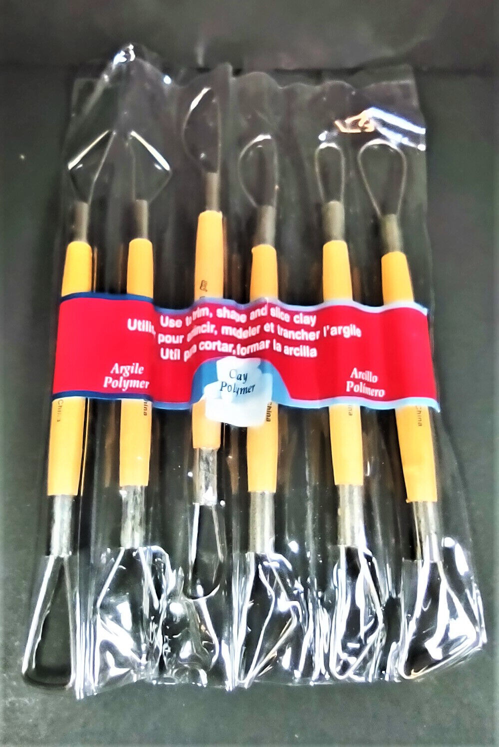 Loew-cornell 6 Pcs Wood/metal~clay Sculpting Carving Trimming Combination Tools