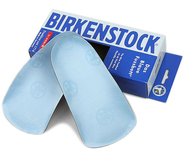 Birkenstock Blue Foot Bed Insole Orthotic Arch Support Wide